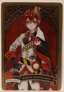 Metalic Card Twisted Wonderland J1-01 Riddle Rosehearts