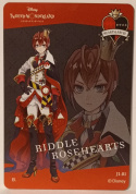Metalic Card Twisted Wonderland J1-01 Riddle Rosehearts
