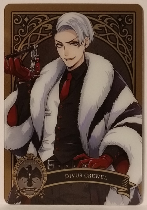 Metalic Card Twisted Wonderland J1-18 Divus Crewel Metalic Card Twisted Wonderland J1-18 Divus Crewel