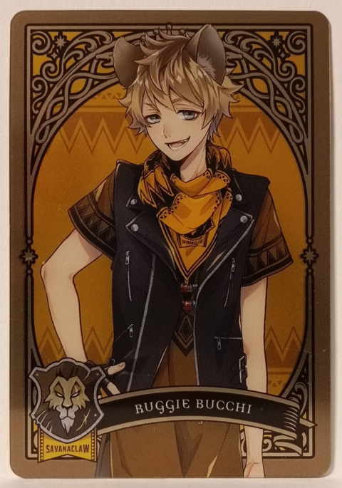 Metalic Card Twisted Wonderland P1-03 Ruggie Bucchi Metalic Card Twisted Wonderland P1-03 Ruggie Bucchi